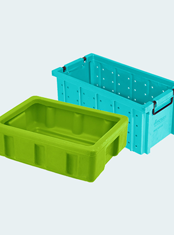 ROTO molded crates